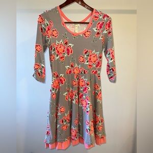 Matilda Jane Women’s Gray/Pink Dress